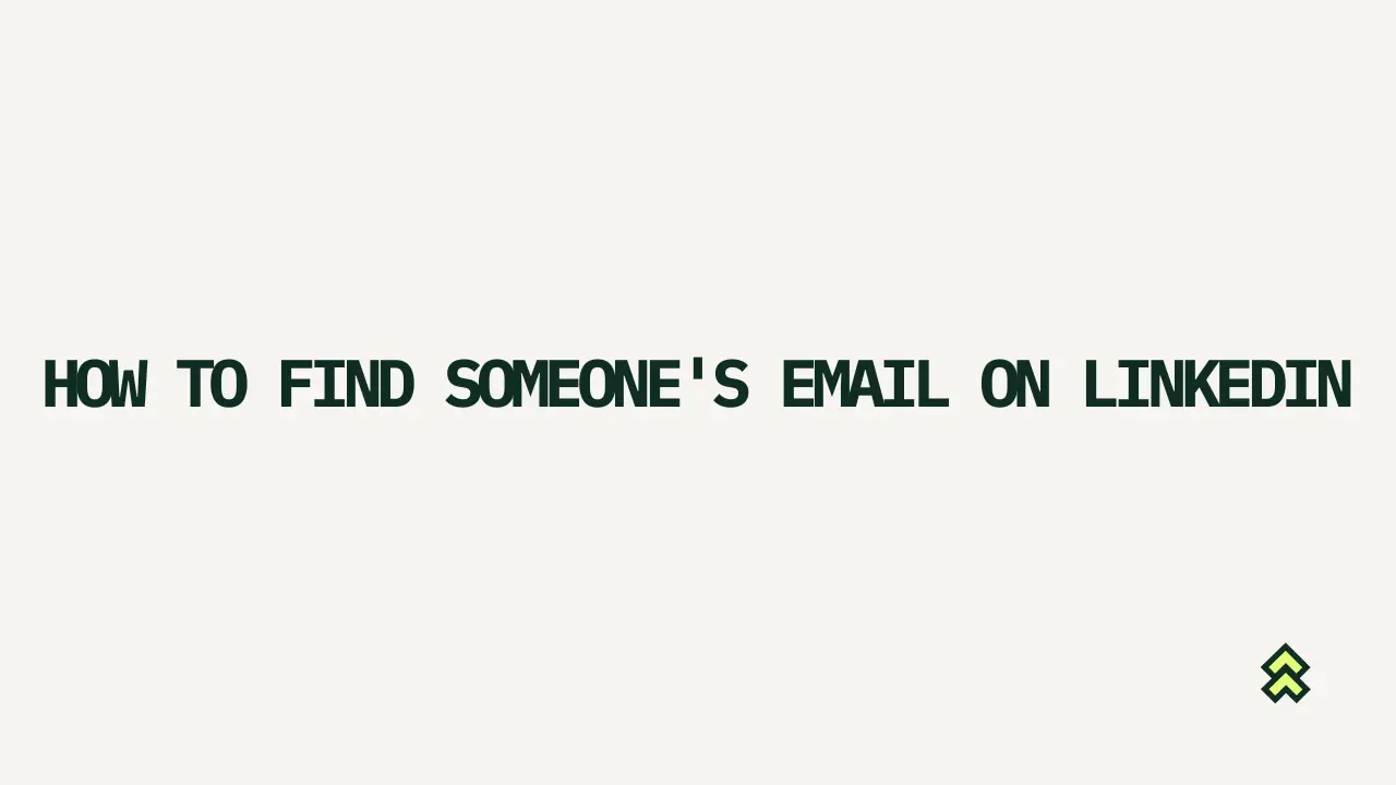 How to find someone's email on LinkedIn when Contact info shows nothing