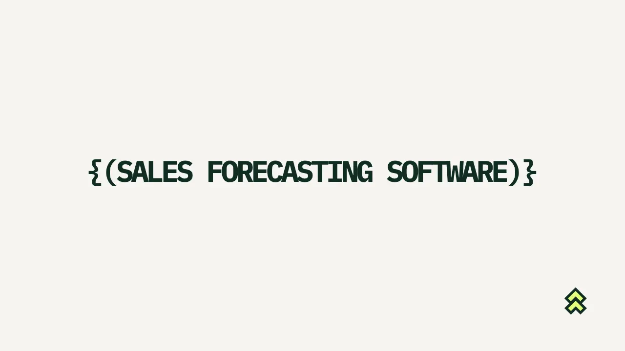 Sales forecasting software: how to choose without guessing on cost or accuracy